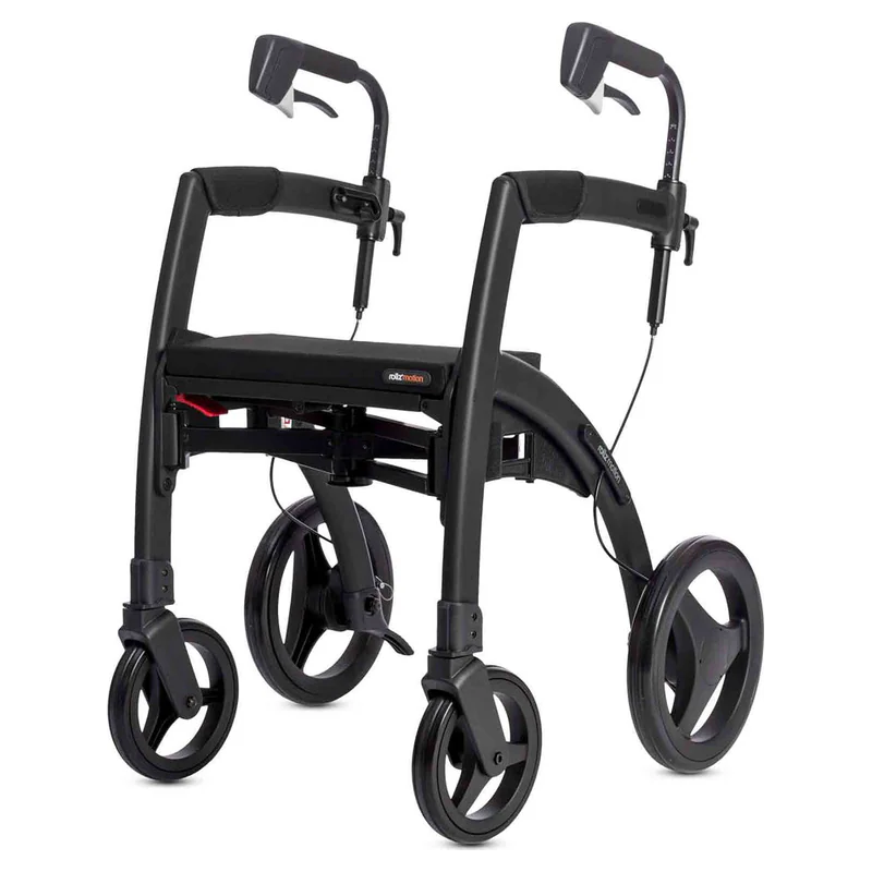 Black Rollz Motion Rhythm cueing rollator