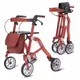 Trive Dual-Folding Rollator mobility equipment
